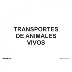 SEÑAL TRANSPORTE ANIMALES...