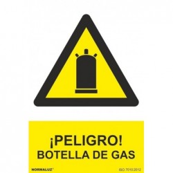 ADH PELIGRO BOTELLA DE GAS...