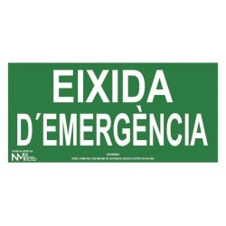 SEÑAL EIXIDA D'EMERGENCIA...