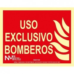 S. USO EXCLUSIVO BOMBEROS...