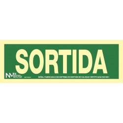 S.SORTIDA   ALUMINIO 420X150
