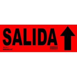ADHESIVO SALIDA  35X12,50 CM