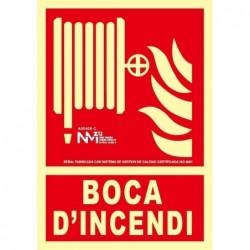 S.BOCA D´INCENDI Clase A...