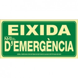 S. EIXIDA EMERGENCIA...