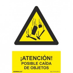 SEÑAL PELIGRO POSIBLE CAIDA...