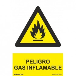 ALUM PELIGRO GAS INFLAMABLE...