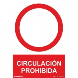 ALUM PROHIBIDO CIRCULACION...