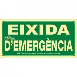 S.EIXIDA EMERGENCIA...