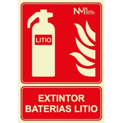 S. EXTINTOR BATERIAS LITIO...
